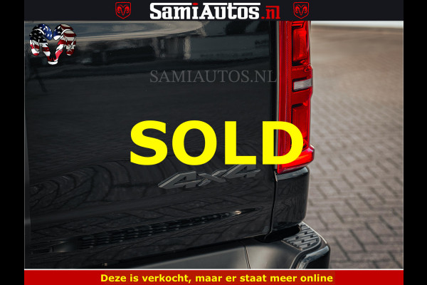 Dodge Ram Limited SPORT H.O 540HP 706Nm | Massage + Full Option | De Meest Luxe en Volle Pick-Up in zijn Klasse | Comfortabele Dubbele Cabine met Royale 5 Zitplaatsen | BPM vrij | Nu Leverbaar uit Voorraad | Voorraad Nr 2348 - 5158