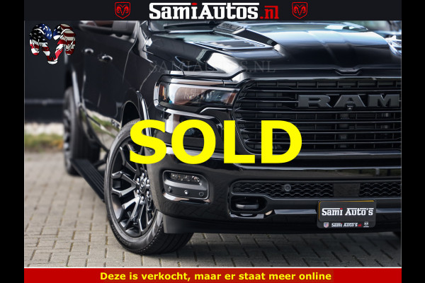 Dodge Ram 1500 Night Premium | Full Option | De Meest Luxe Pick-Up in zijn Klasse | Comfortabele Dubbele Cabine met Royale 5 Zitplaatsen | BPM vrij | Nu Leverbaar uit Voorraad | Voorraad Nr 2285 - 7648