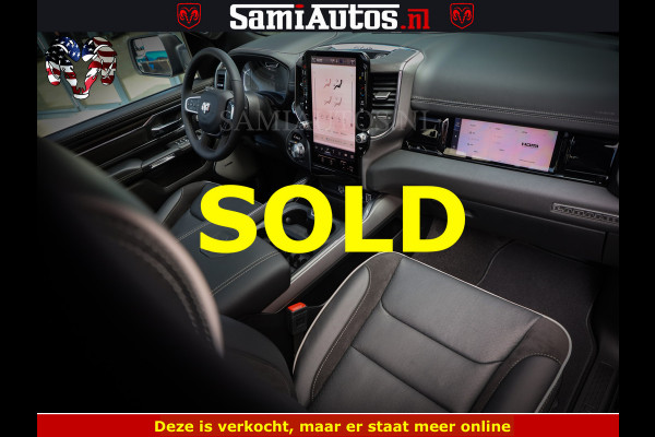 Dodge Ram 1500 Night Premium | Full Option | De Meest Luxe Pick-Up in zijn Klasse | Comfortabele Dubbele Cabine met Royale 5 Zitplaatsen | BPM vrij | Nu Leverbaar uit Voorraad | Voorraad Nr 2285 - 7648