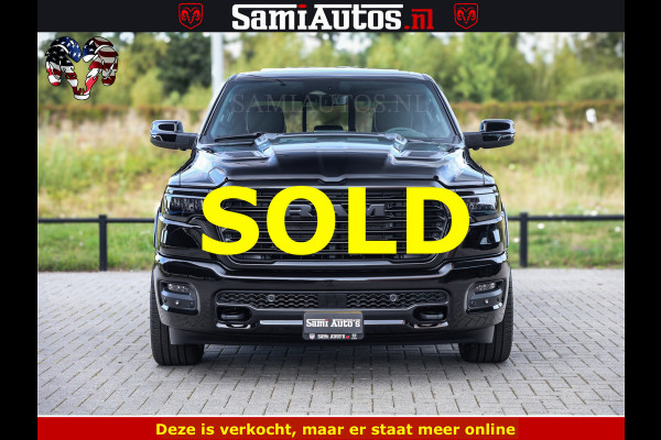 Dodge Ram 1500 Night Premium | Full Option | De Meest Luxe Pick-Up in zijn Klasse | Comfortabele Dubbele Cabine met Royale 5 Zitplaatsen | BPM vrij | Nu Leverbaar uit Voorraad | Voorraad Nr 2285 - 7648