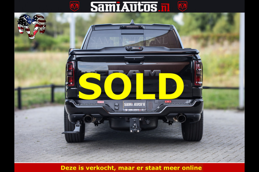 Dodge Ram 1500 Night Premium | Full Option | De Meest Luxe Pick-Up in zijn Klasse | Comfortabele Dubbele Cabine met Royale 5 Zitplaatsen | BPM vrij | Nu Leverbaar uit Voorraad | Voorraad Nr 2285 - 7648