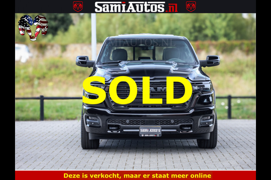 Dodge Ram 1500 Night Premium | Full Option | De Meest Luxe Pick-Up in zijn Klasse | Comfortabele Dubbele Cabine met Royale 5 Zitplaatsen | BPM vrij | Nu Leverbaar uit Voorraad | Voorraad Nr 2285 - 7648
