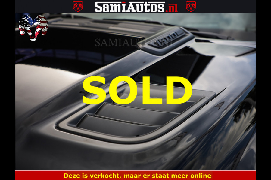 Dodge Ram 1500 Night Premium | Full Option | De Meest Luxe Pick-Up in zijn Klasse | Comfortabele Dubbele Cabine met Royale 5 Zitplaatsen | BPM vrij | Nu Leverbaar uit Voorraad | Voorraad Nr 2285 - 7648