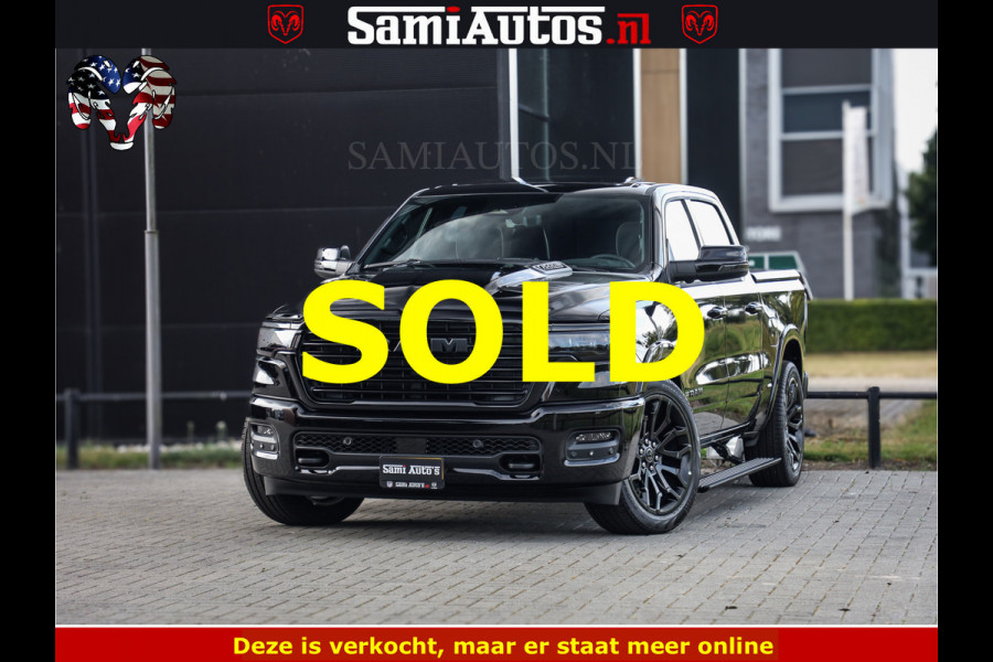 Dodge Ram 1500 Night Premium | Full Option | De Meest Luxe Pick-Up in zijn Klasse | Comfortabele Dubbele Cabine met Royale 5 Zitplaatsen | BPM vrij | Nu Leverbaar uit Voorraad | Voorraad Nr 2285 - 7648
