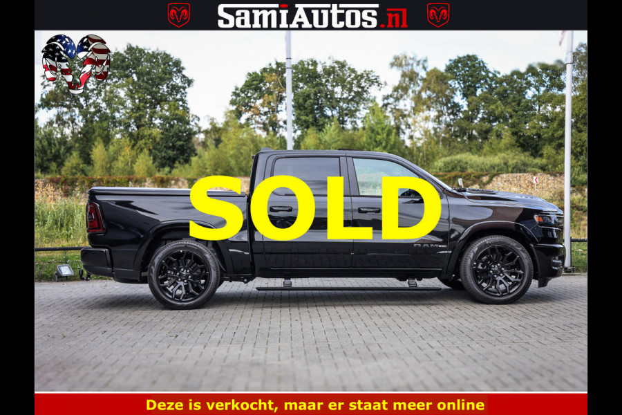 Dodge Ram 1500 Night Premium | Full Option | De Meest Luxe Pick-Up in zijn Klasse | Comfortabele Dubbele Cabine met Royale 5 Zitplaatsen | BPM vrij | Nu Leverbaar uit Voorraad | Voorraad Nr 2285 - 7648