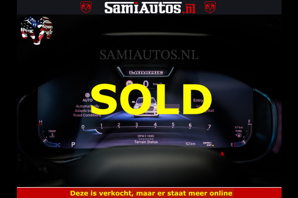 Dodge Ram 1500 Night Premium | Full Option | De Meest Luxe Pick-Up in zijn Klasse | Comfortabele Dubbele Cabine met Royale 5 Zitplaatsen | BPM vrij | Nu Leverbaar uit Voorraad | Voorraad Nr 2285 - 7648