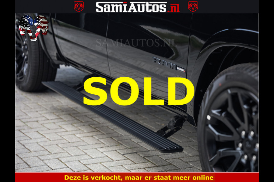 Dodge Ram 1500 Night Premium | Full Option | De Meest Luxe Pick-Up in zijn Klasse | Comfortabele Dubbele Cabine met Royale 5 Zitplaatsen | BPM vrij | Nu Leverbaar uit Voorraad | Voorraad Nr 2285 - 7648