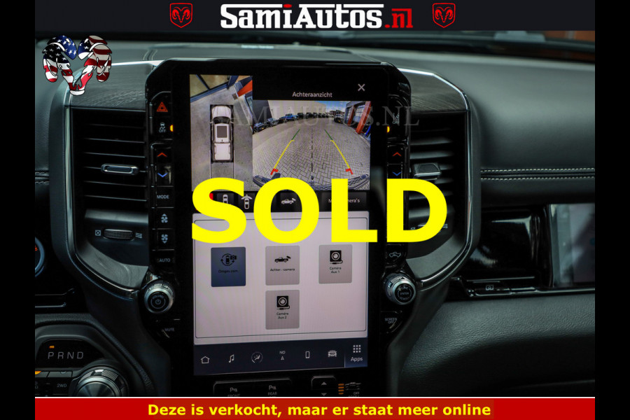 Dodge Ram 1500 Night Premium | Full Option | De Meest Luxe Pick-Up in zijn Klasse | Comfortabele Dubbele Cabine met Royale 5 Zitplaatsen | BPM vrij | Nu Leverbaar uit Voorraad | Voorraad Nr 2285 - 7648