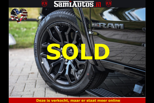 Dodge Ram 1500 Night Premium | Full Option | De Meest Luxe Pick-Up in zijn Klasse | Comfortabele Dubbele Cabine met Royale 5 Zitplaatsen | BPM vrij | Nu Leverbaar uit Voorraad | Voorraad Nr 2285 - 7648