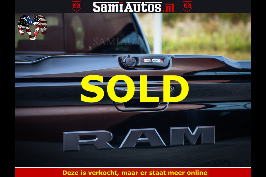 Dodge Ram 1500 Night Premium | Full Option | De Meest Luxe Pick-Up in zijn Klasse | Comfortabele Dubbele Cabine met Royale 5 Zitplaatsen | BPM vrij | Nu Leverbaar uit Voorraad | Voorraad Nr 2285 - 7648