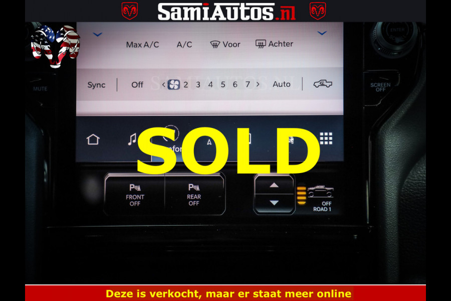 Dodge Ram 1500 Night Premium | Full Option | De Meest Luxe Pick-Up in zijn Klasse | Comfortabele Dubbele Cabine met Royale 5 Zitplaatsen | BPM vrij | Nu Leverbaar uit Voorraad | Voorraad Nr 2285 - 7648
