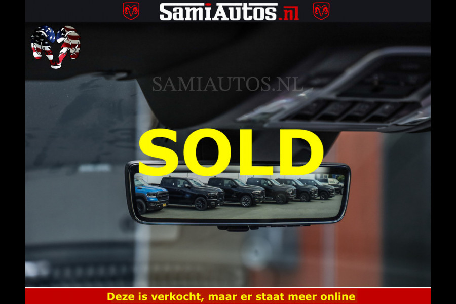 Dodge Ram 1500 Night Premium | Full Option | De Meest Luxe Pick-Up in zijn Klasse | Comfortabele Dubbele Cabine met Royale 5 Zitplaatsen | BPM vrij | Nu Leverbaar uit Voorraad | Voorraad Nr 2285 - 7648