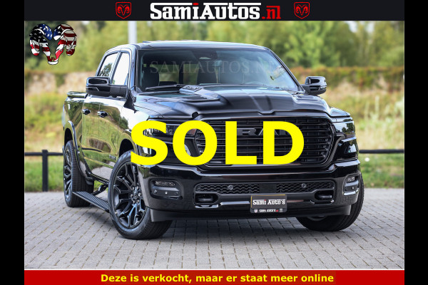 Dodge Ram 1500 Night Premium | Full Option | De Meest Luxe Pick-Up in zijn Klasse | Comfortabele Dubbele Cabine met Royale 5 Zitplaatsen | BPM vrij | Nu Leverbaar uit Voorraad | Voorraad Nr 2285 - 7648