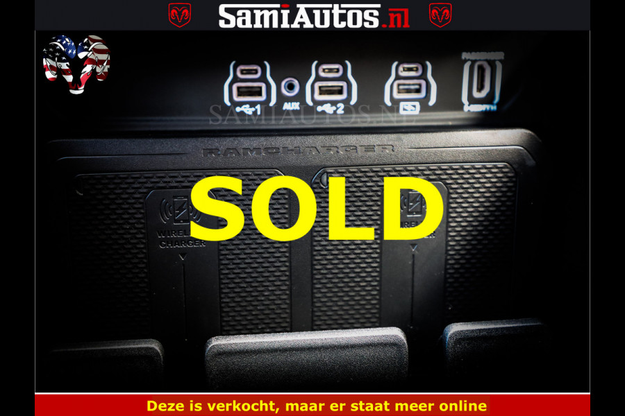 Dodge Ram 1500 Night Premium | Full Option | De Meest Luxe Pick-Up in zijn Klasse | Comfortabele Dubbele Cabine met Royale 5 Zitplaatsen | BPM vrij | Nu Leverbaar uit Voorraad | Voorraad Nr 2285 - 7648