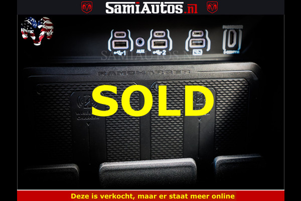 Dodge Ram 1500 Night Premium | Full Option | De Meest Luxe Pick-Up in zijn Klasse | Comfortabele Dubbele Cabine met Royale 5 Zitplaatsen | BPM vrij | Nu Leverbaar uit Voorraad | Voorraad Nr 2285 - 7648