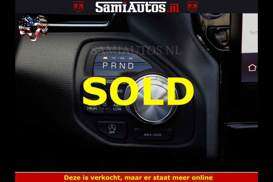 Dodge Ram 1500 Night Premium | Full Option | De Meest Luxe Pick-Up in zijn Klasse | Comfortabele Dubbele Cabine met Royale 5 Zitplaatsen | BPM vrij | Nu Leverbaar uit Voorraad | Voorraad Nr 2285 - 7648
