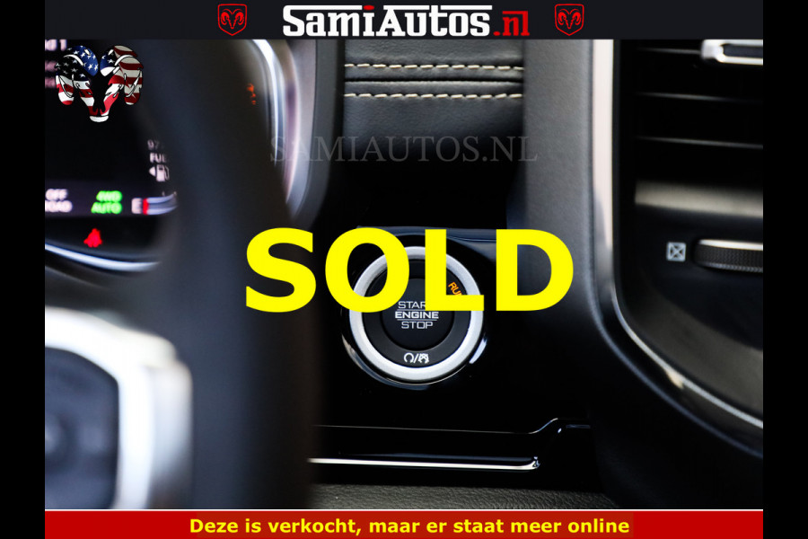 Dodge Ram 1500 Night Premium | Full Option | De Meest Luxe Pick-Up in zijn Klasse | Comfortabele Dubbele Cabine met Royale 5 Zitplaatsen | BPM vrij | Nu Leverbaar uit Voorraad | Voorraad Nr 2285 - 7648