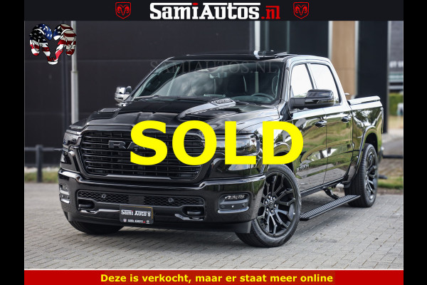 Dodge Ram 1500 Night Premium | Full Option | De Meest Luxe Pick-Up in zijn Klasse | Comfortabele Dubbele Cabine met Royale 5 Zitplaatsen | BPM vrij | Nu Leverbaar uit Voorraad | Voorraad Nr 2285 - 7648
