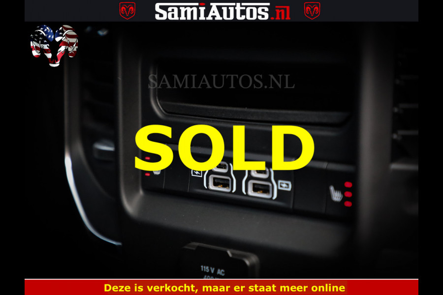 Dodge Ram 1500 Night Premium | Full Option | De Meest Luxe Pick-Up in zijn Klasse | Comfortabele Dubbele Cabine met Royale 5 Zitplaatsen | BPM vrij | Nu Leverbaar uit Voorraad | Voorraad Nr 2285 - 7648
