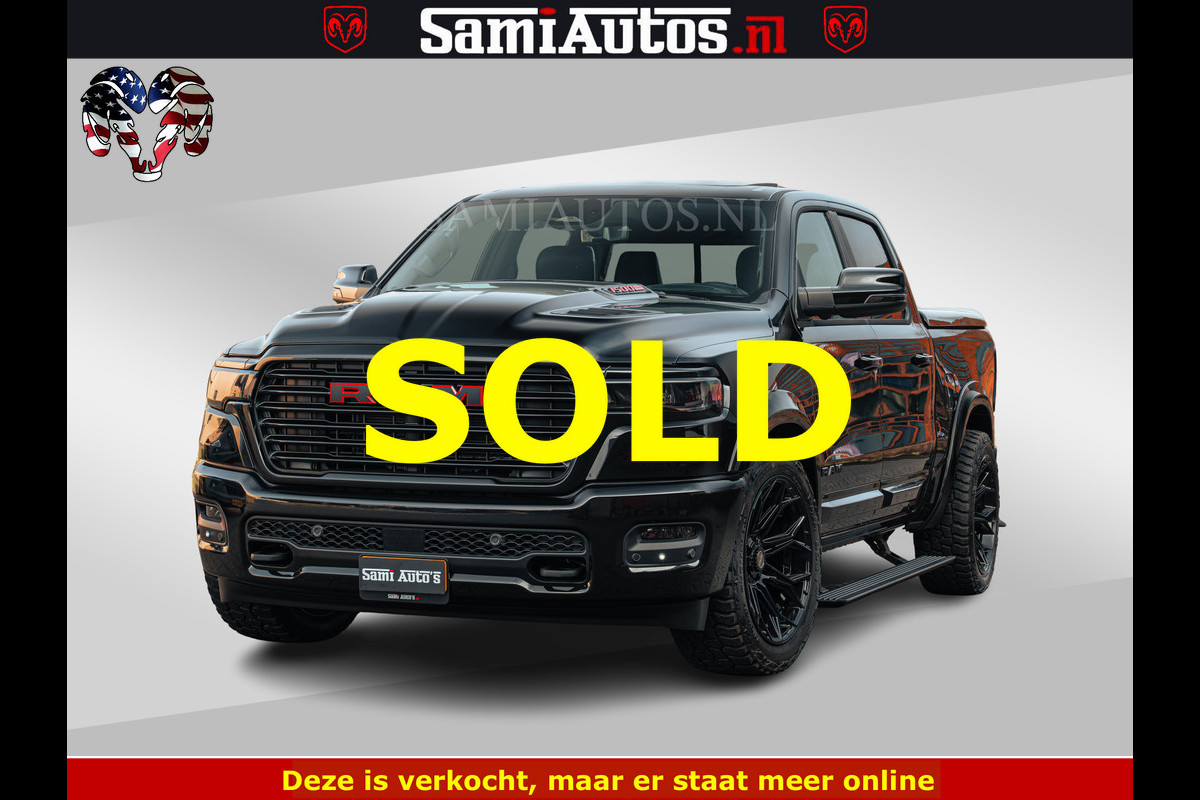 Dodge Ram 1500 Night Premium | Full Option | De Meest Luxe Pick-Up in zijn Klasse | Comfortabele Dubbele Cabine met Royale 5 Zitplaatsen | BPM vrij | Nu Leverbaar uit Voorraad | Voorraad Nr 2200 - 0886