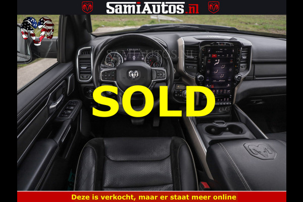 Dodge Ram BLACK OPS | 5.7 V8 4x4 | SPORT NIGHT EDITION | PANORAMA DAK | COMFORT STOELEN | 22 INCH WIELEN | OPEN UITLAAT KLEP ELEKTR | CREW CAB 5 ZIT PLAATSEN | DUBBELE CABINE | DC | Eerste Eigenaar | Origineel Nederlandse auto |