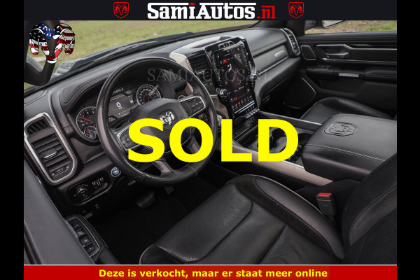 Dodge Ram BLACK OPS | 5.7 V8 4x4 | SPORT NIGHT EDITION | PANORAMA DAK | COMFORT STOELEN | 22 INCH WIELEN | OPEN UITLAAT KLEP ELEKTR | CREW CAB 5 ZIT PLAATSEN | DUBBELE CABINE | DC | Eerste Eigenaar | Origineel Nederlandse auto |
