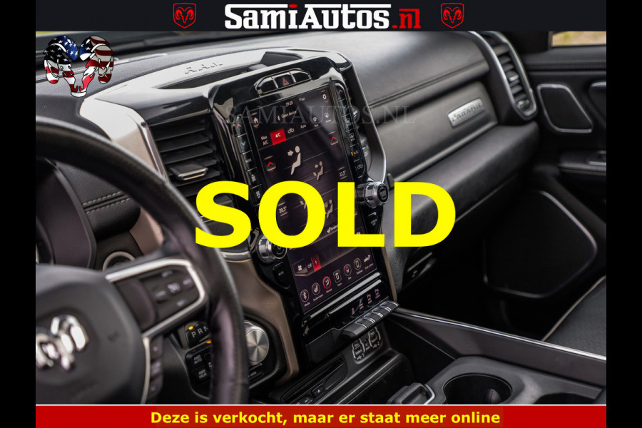 Dodge Ram BLACK OPS | 5.7 V8 4x4 | SPORT NIGHT EDITION | PANORAMA DAK | COMFORT STOELEN | 22 INCH WIELEN | OPEN UITLAAT KLEP ELEKTR | CREW CAB 5 ZIT PLAATSEN | DUBBELE CABINE | DC | Eerste Eigenaar | Origineel Nederlandse auto |