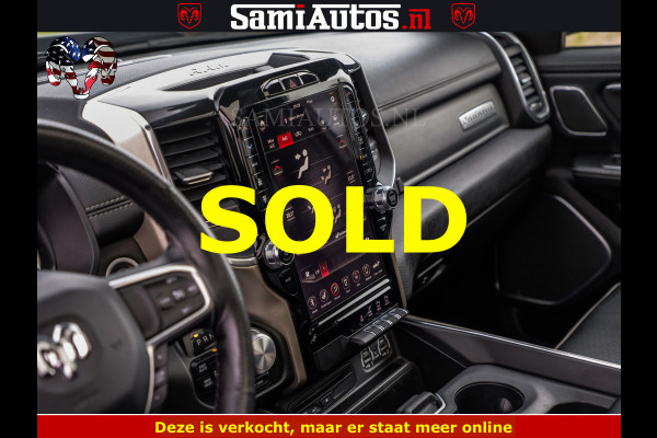 Dodge Ram BLACK OPS | 5.7 V8 4x4 | SPORT NIGHT EDITION | PANORAMA DAK | COMFORT STOELEN | 22 INCH WIELEN | OPEN UITLAAT KLEP ELEKTR | CREW CAB 5 ZIT PLAATSEN | DUBBELE CABINE | DC | Eerste Eigenaar | Origineel Nederlandse auto |
