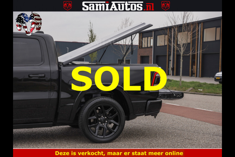 Dodge Ram BLACK OPS | 5.7 V8 4x4 | SPORT NIGHT EDITION | PANORAMA DAK | COMFORT STOELEN | 22 INCH WIELEN | OPEN UITLAAT KLEP ELEKTR | CREW CAB 5 ZIT PLAATSEN | DUBBELE CABINE | DC | Eerste Eigenaar | Origineel Nederlandse auto |