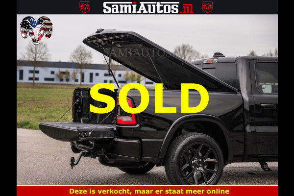 Dodge Ram BLACK OPS | 5.7 V8 4x4 | SPORT NIGHT EDITION | PANORAMA DAK | COMFORT STOELEN | 22 INCH WIELEN | OPEN UITLAAT KLEP ELEKTR | CREW CAB 5 ZIT PLAATSEN | DUBBELE CABINE | DC | Eerste Eigenaar | Origineel Nederlandse auto |