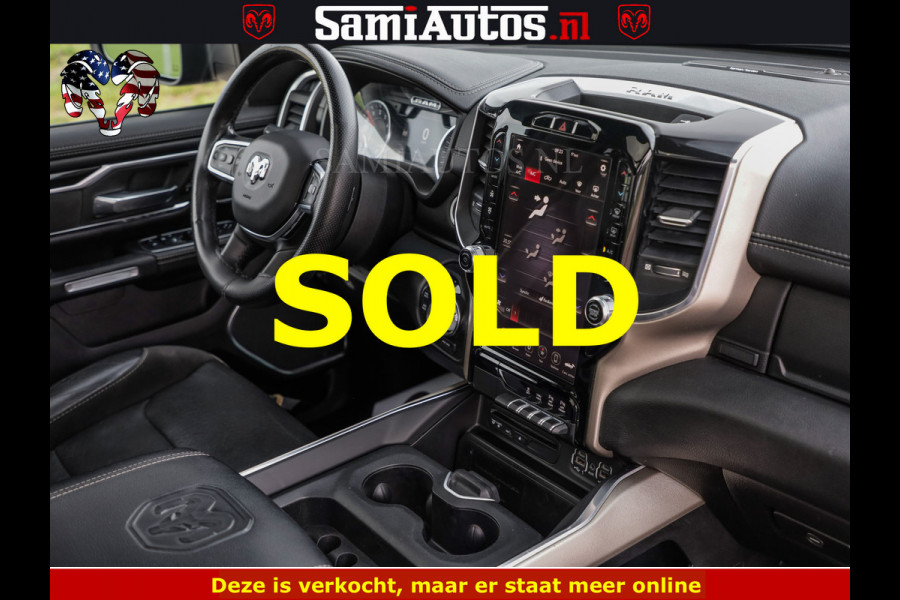 Dodge Ram BLACK OPS | 5.7 V8 4x4 | SPORT NIGHT EDITION | PANORAMA DAK | COMFORT STOELEN | 22 INCH WIELEN | OPEN UITLAAT KLEP ELEKTR | CREW CAB 5 ZIT PLAATSEN | DUBBELE CABINE | DC | Eerste Eigenaar | Origineel Nederlandse auto |