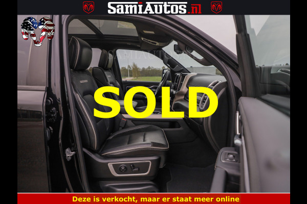 Dodge Ram BLACK OPS | 5.7 V8 4x4 | SPORT NIGHT EDITION | PANORAMA DAK | COMFORT STOELEN | 22 INCH WIELEN | OPEN UITLAAT KLEP ELEKTR | CREW CAB 5 ZIT PLAATSEN | DUBBELE CABINE | DC | Eerste Eigenaar | Origineel Nederlandse auto |