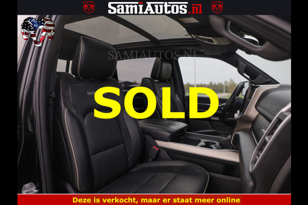 Dodge Ram BLACK OPS | 5.7 V8 4x4 | SPORT NIGHT EDITION | PANORAMA DAK | COMFORT STOELEN | 22 INCH WIELEN | OPEN UITLAAT KLEP ELEKTR | CREW CAB 5 ZIT PLAATSEN | DUBBELE CABINE | DC | Eerste Eigenaar | Origineel Nederlandse auto |