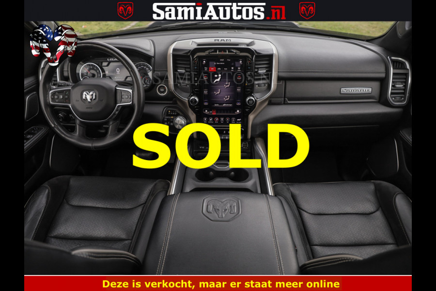 Dodge Ram BLACK OPS | 5.7 V8 4x4 | SPORT NIGHT EDITION | PANORAMA DAK | COMFORT STOELEN | 22 INCH WIELEN | OPEN UITLAAT KLEP ELEKTR | CREW CAB 5 ZIT PLAATSEN | DUBBELE CABINE | DC | Eerste Eigenaar | Origineel Nederlandse auto |