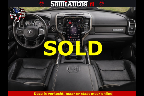 Dodge Ram BLACK OPS | 5.7 V8 4x4 | SPORT NIGHT EDITION | PANORAMA DAK | COMFORT STOELEN | 22 INCH WIELEN | OPEN UITLAAT KLEP ELEKTR | CREW CAB 5 ZIT PLAATSEN | DUBBELE CABINE | DC | Eerste Eigenaar | Origineel Nederlandse auto |