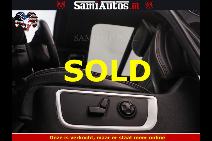 Dodge Ram BLACK OPS | 5.7 V8 4x4 | SPORT NIGHT EDITION | PANORAMA DAK | COMFORT STOELEN | 22 INCH WIELEN | OPEN UITLAAT KLEP ELEKTR | CREW CAB 5 ZIT PLAATSEN | DUBBELE CABINE | DC | Eerste Eigenaar | Origineel Nederlandse auto |