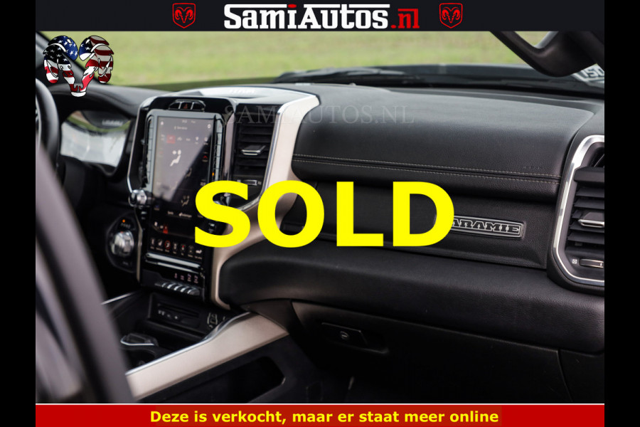 Dodge Ram BLACK OPS | 5.7 V8 4x4 | SPORT NIGHT EDITION | PANORAMA DAK | COMFORT STOELEN | 22 INCH WIELEN | OPEN UITLAAT KLEP ELEKTR | CREW CAB 5 ZIT PLAATSEN | DUBBELE CABINE | DC | Eerste Eigenaar | Origineel Nederlandse auto |