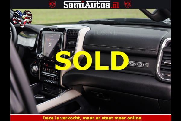 Dodge Ram BLACK OPS | 5.7 V8 4x4 | SPORT NIGHT EDITION | PANORAMA DAK | COMFORT STOELEN | 22 INCH WIELEN | OPEN UITLAAT KLEP ELEKTR | CREW CAB 5 ZIT PLAATSEN | DUBBELE CABINE | DC | Eerste Eigenaar | Origineel Nederlandse auto |