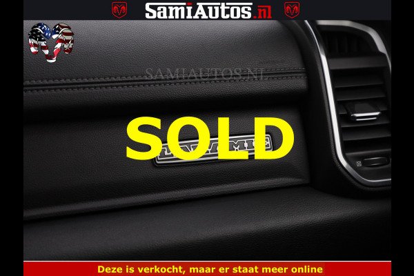 Dodge Ram BLACK OPS | 5.7 V8 4x4 | SPORT NIGHT EDITION | PANORAMA DAK | COMFORT STOELEN | 22 INCH WIELEN | OPEN UITLAAT KLEP ELEKTR | CREW CAB 5 ZIT PLAATSEN | DUBBELE CABINE | DC | Eerste Eigenaar | Origineel Nederlandse auto |