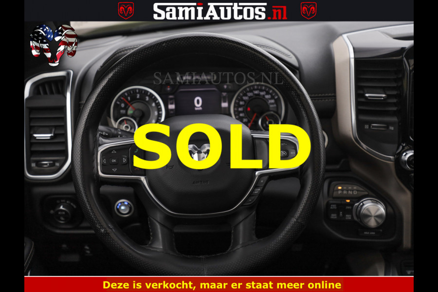 Dodge Ram BLACK OPS | 5.7 V8 4x4 | SPORT NIGHT EDITION | PANORAMA DAK | COMFORT STOELEN | 22 INCH WIELEN | OPEN UITLAAT KLEP ELEKTR | CREW CAB 5 ZIT PLAATSEN | DUBBELE CABINE | DC | Eerste Eigenaar | Origineel Nederlandse auto |
