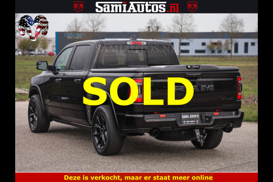 Dodge Ram BLACK OPS | 5.7 V8 4x4 | SPORT NIGHT EDITION | PANORAMA DAK | COMFORT STOELEN | 22 INCH WIELEN | OPEN UITLAAT KLEP ELEKTR | CREW CAB 5 ZIT PLAATSEN | DUBBELE CABINE | DC | Eerste Eigenaar | Origineel Nederlandse auto |