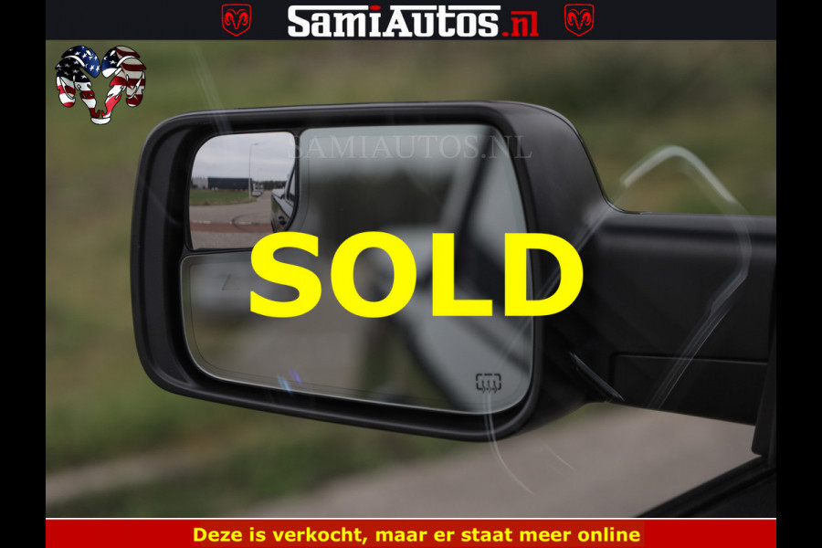 Dodge Ram BLACK OPS | 5.7 V8 4x4 | SPORT NIGHT EDITION | PANORAMA DAK | COMFORT STOELEN | 22 INCH WIELEN | OPEN UITLAAT KLEP ELEKTR | CREW CAB 5 ZIT PLAATSEN | DUBBELE CABINE | DC | Eerste Eigenaar | Origineel Nederlandse auto |