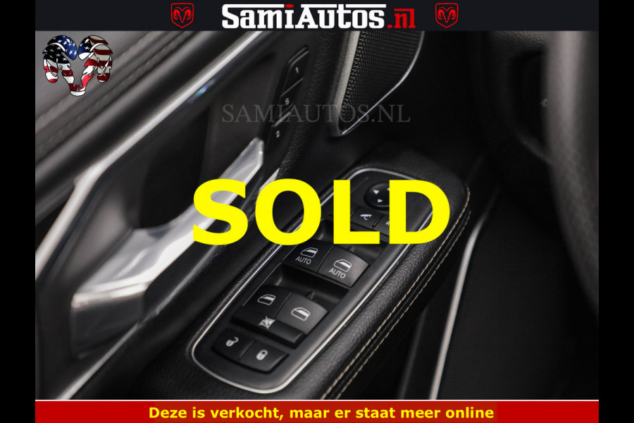 Dodge Ram BLACK OPS | 5.7 V8 4x4 | SPORT NIGHT EDITION | PANORAMA DAK | COMFORT STOELEN | 22 INCH WIELEN | OPEN UITLAAT KLEP ELEKTR | CREW CAB 5 ZIT PLAATSEN | DUBBELE CABINE | DC | Eerste Eigenaar | Origineel Nederlandse auto |