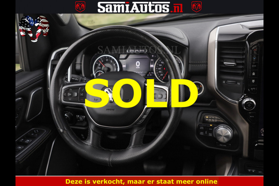 Dodge Ram BLACK OPS | 5.7 V8 4x4 | SPORT NIGHT EDITION | PANORAMA DAK | COMFORT STOELEN | 22 INCH WIELEN | OPEN UITLAAT KLEP ELEKTR | CREW CAB 5 ZIT PLAATSEN | DUBBELE CABINE | DC | Eerste Eigenaar | Origineel Nederlandse auto |
