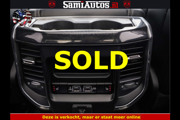 Dodge Ram BLACK OPS | 5.7 V8 4x4 | SPORT NIGHT EDITION | PANORAMA DAK | COMFORT STOELEN | 22 INCH WIELEN | OPEN UITLAAT KLEP ELEKTR | CREW CAB 5 ZIT PLAATSEN | DUBBELE CABINE | DC | Eerste Eigenaar | Origineel Nederlandse auto |