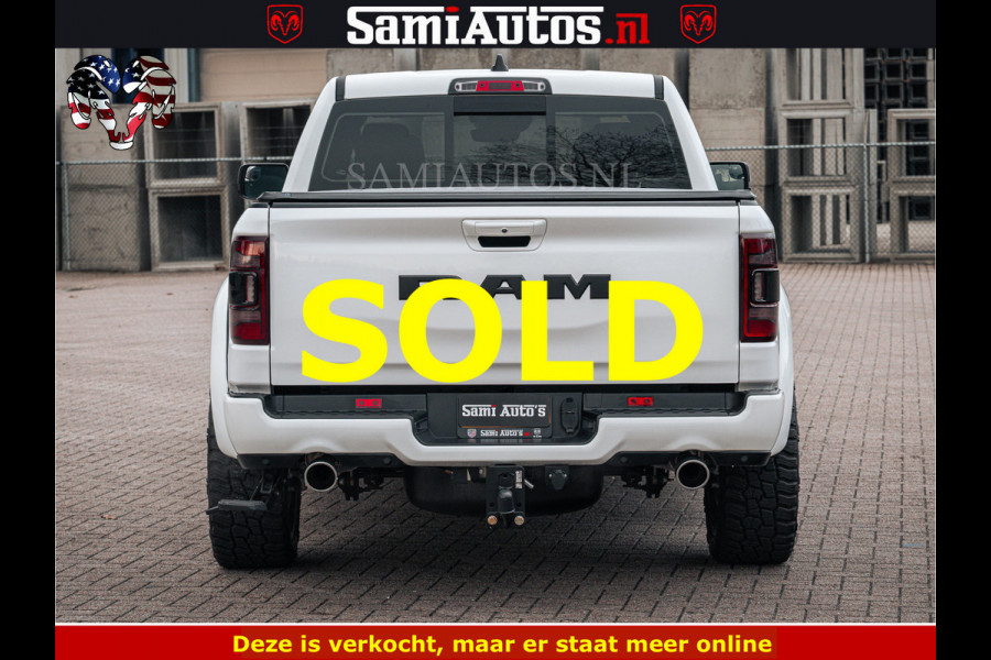 Dodge Ram V8 5.7 402PK | LARAMIE SPORT | Krachtige Hemi | Panorama Dak | 12' Scherm | LPG | Comfortabele Dubbele Cabine met Royale 5 Zitplaatsen | NIEUW EN BPM vrij | Nu Leverbaar uit Voorraad | Nr 2528 - 1276 |