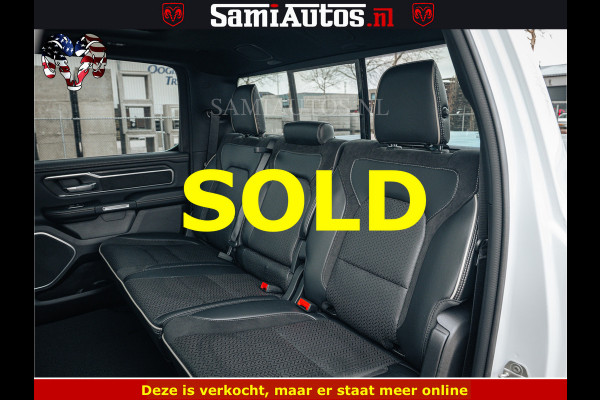 Dodge Ram V8 5.7 402PK | LARAMIE SPORT | Krachtige Hemi | Panorama Dak | 12' Scherm | LPG | Comfortabele Dubbele Cabine met Royale 5 Zitplaatsen | NIEUW EN BPM vrij | Nu Leverbaar uit Voorraad | Nr 2528 - 1276 |