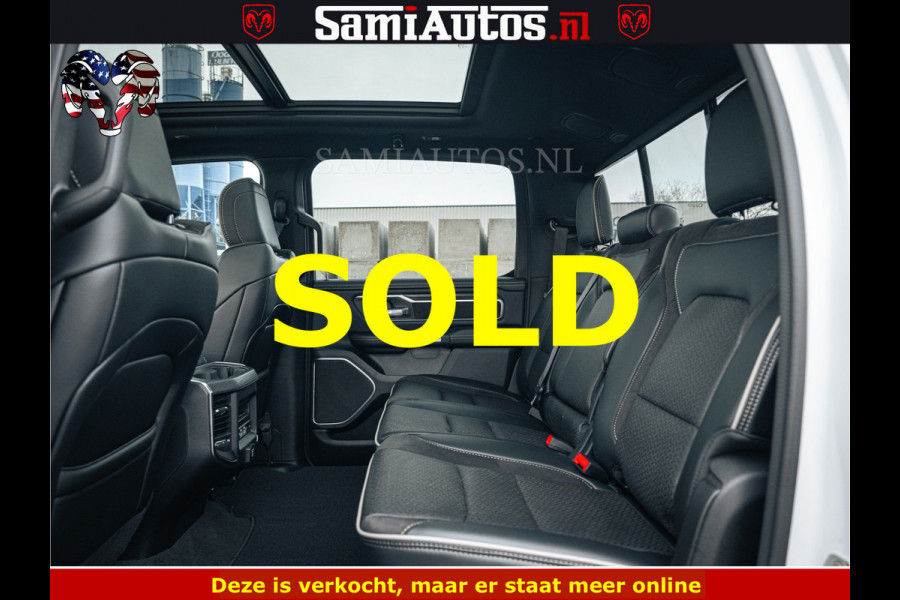 Dodge Ram V8 5.7 402PK | LARAMIE SPORT | Krachtige Hemi | Panorama Dak | 12' Scherm | LPG | Comfortabele Dubbele Cabine met Royale 5 Zitplaatsen | NIEUW EN BPM vrij | Nu Leverbaar uit Voorraad | Nr 2528 - 1276 |
