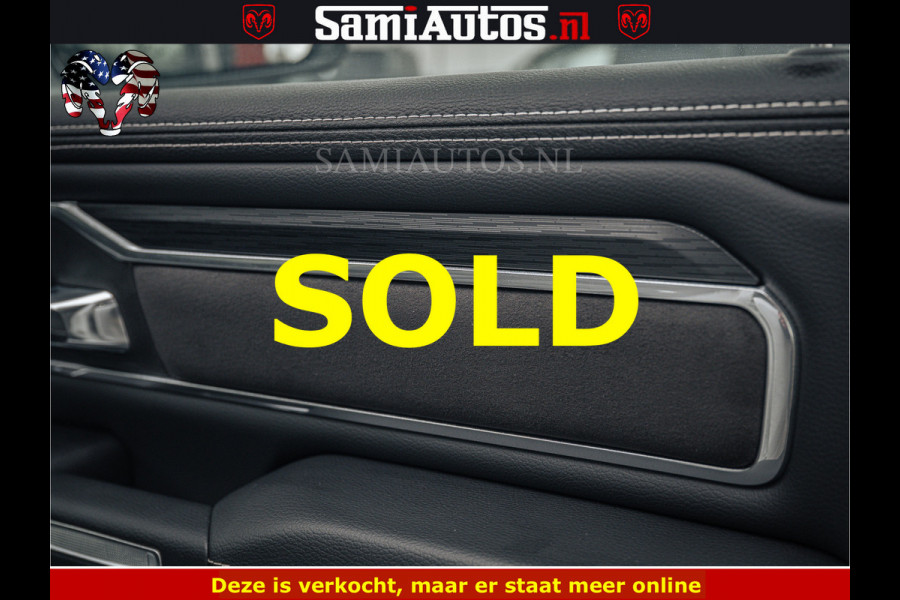Dodge Ram V8 5.7 402PK | LARAMIE SPORT | Krachtige Hemi | Panorama Dak | 12' Scherm | LPG | Comfortabele Dubbele Cabine met Royale 5 Zitplaatsen | NIEUW EN BPM vrij | Nu Leverbaar uit Voorraad | Nr 2528 - 1276 |