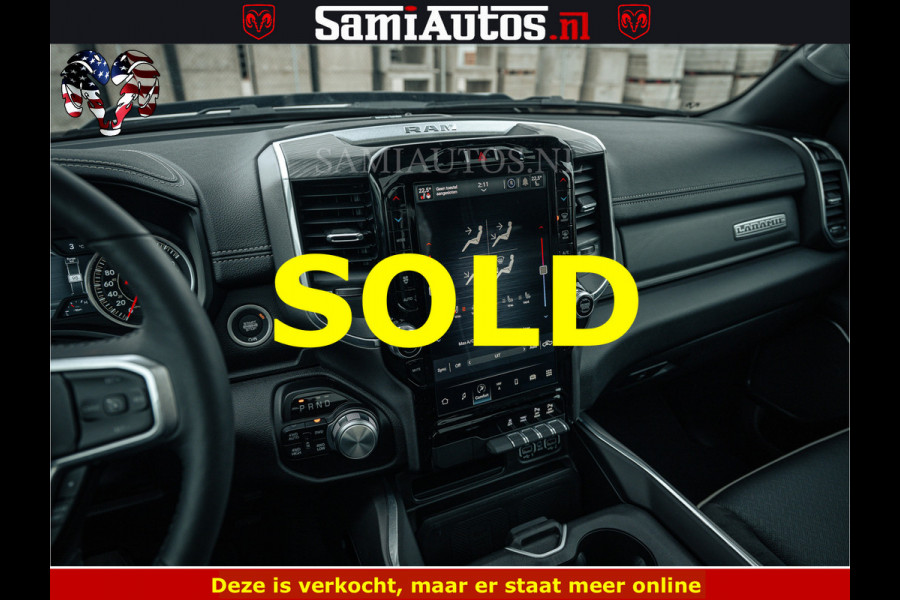 Dodge Ram V8 5.7 402PK | LARAMIE SPORT | Krachtige Hemi | Panorama Dak | 12' Scherm | LPG | Comfortabele Dubbele Cabine met Royale 5 Zitplaatsen | NIEUW EN BPM vrij | Nu Leverbaar uit Voorraad | Nr 2528 - 1276 |